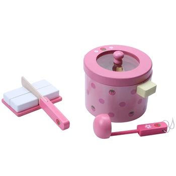 

Baby Toys Super Cute Simulation Vegetable Hot Pot Wooden Toys Play Food Prentend Play Food Set Birthday Gift