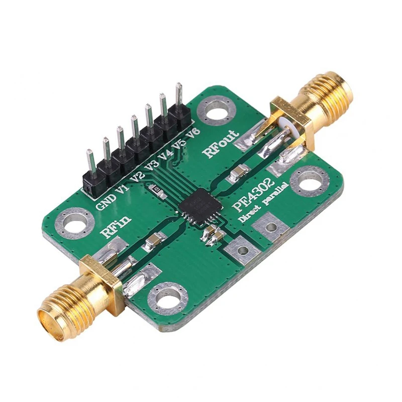RF аттенюатор PE4302 цифровой регулятор параллельный немедленный модуль 1 МГц-4 ГГц