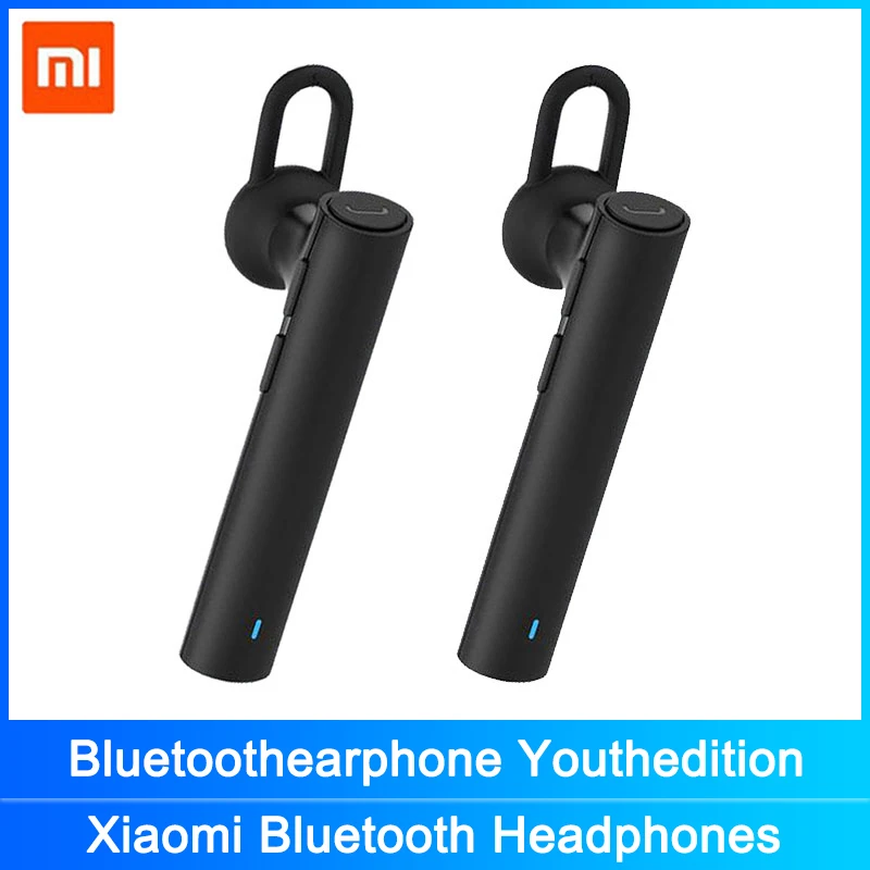 Гарнитура 100%Xiaomi Mi LYEJ02LM Youth Edition Bluetooth 4.1 наушники громкой связи со встроенным