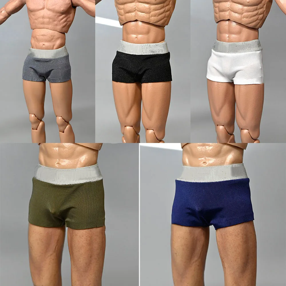 4Pcs 1:6 Scale Vest Underwear Underpants Set for 12'' Action Figure Toys 
