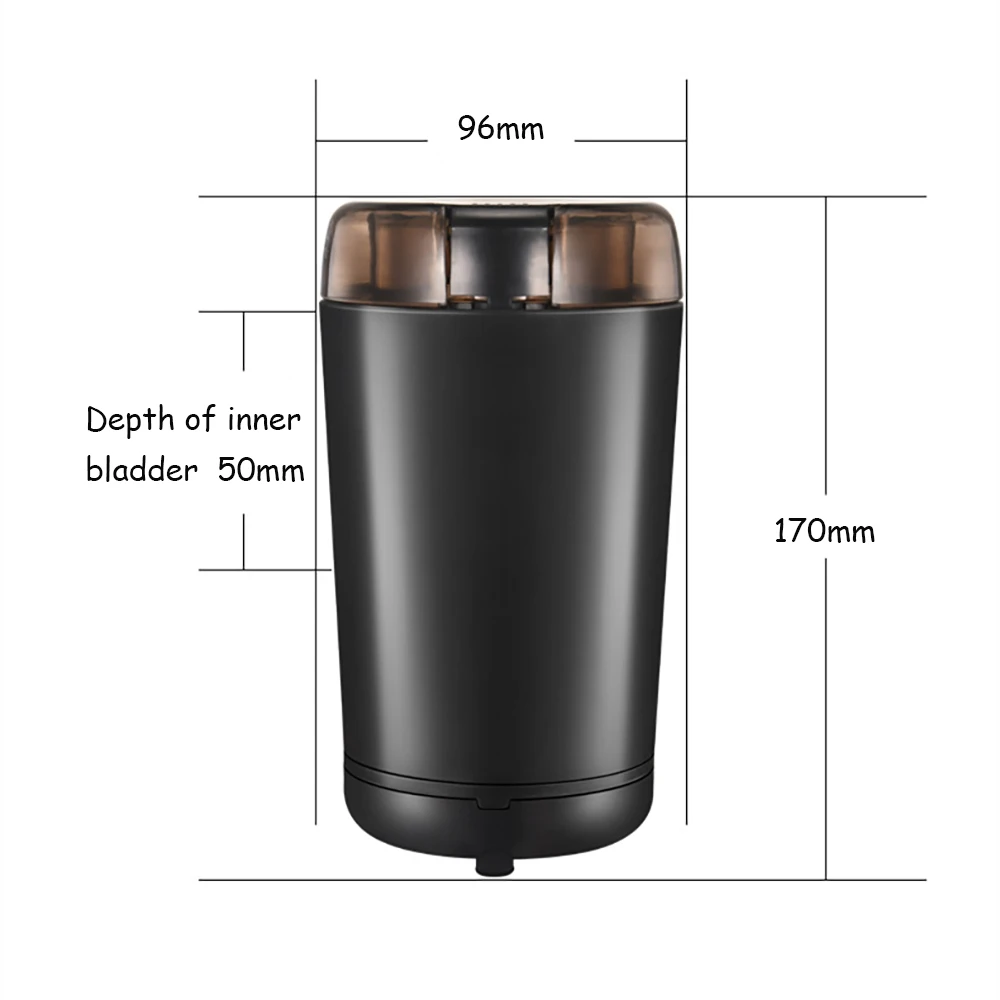 Coffee Grinder Stainless Steel Nuts Beans Grains Mill Herbs Electric Grinding Machine Multifunctional Coffee Bean Grinding Home_voghion.com