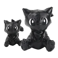 12-21 см черный Mewtwo плюшевый мягкие игрушки куклы подвески, брелоки подарки на день рождения для детей