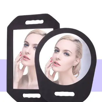 

Practice Make Up Mirror Hairdresser Back Mirror Professional Foam Frame Drop Resistance Barber Salon Uneasy Broken Mirror