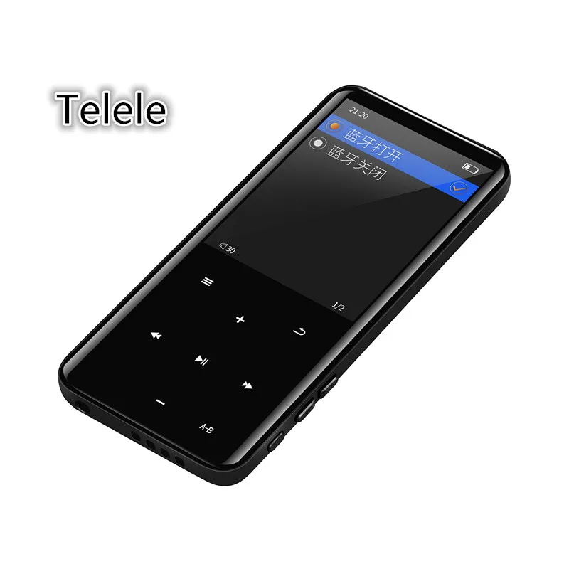 Музыкальный mp3 плеер Telele с ЖК экраном 2 4 дюйма из цинкового сплава без потерь Hi Fi