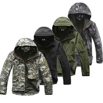 

Lurker Shark Skin Softshell V5 Military Tactical Jacket Men Waterproof Coat Camouflage Hooded Army Camo Clothing