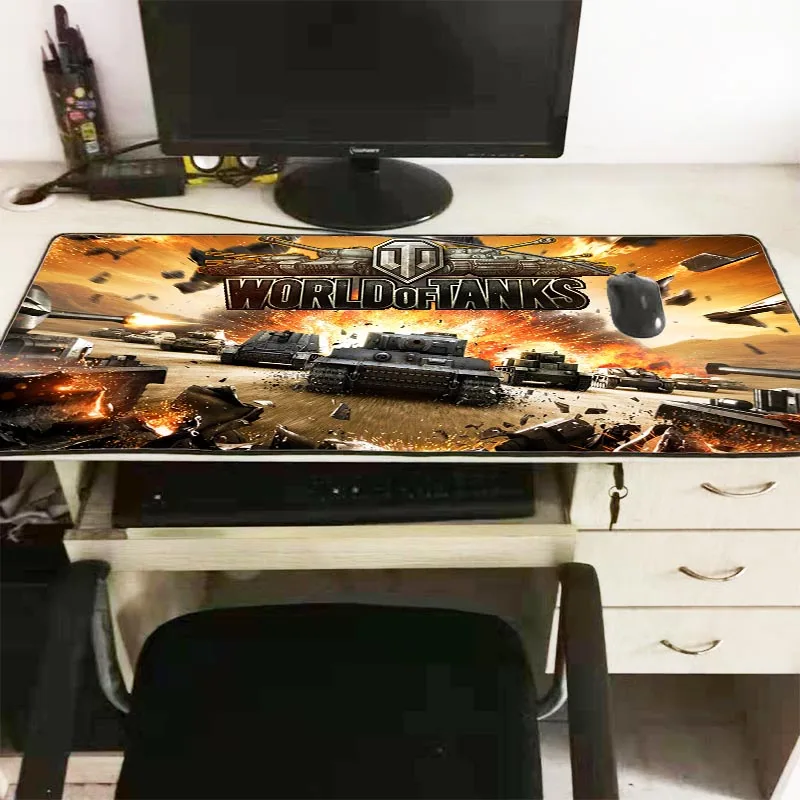 XGZ World of Tanks коврик для мыши игровой коврик мыши с фиксируемым краем геймерский коврик для мыши игровой компьютерный коврик для мыши ноутбук большие игровые коврики