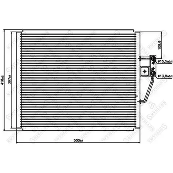 

Condenser BMW E39 2.0i-2.5TDi 97 STELLOX 10-45054-SX