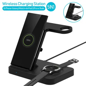 

10W Fast Wireless Charging Pad for iPhone 11 Pro XS Max XR X 8 Plus Qi Wireless Charger For Samsung Galaxy S10 S20 S9 Note 10 9