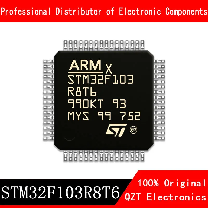 stm32f103r8t6 stm32f103rbt6 stm32f103rct6 stm32f103rdt6 stm32f103ret6 stm32f103rft6 stm32f103rgt6 zct6 zdt6 zet6 zft6 zgt6 5pcs/lot new original STM32F103R8T6 STM32F103 LQFP64 microcontroller MCU In Stock