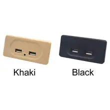 

Travel Indicator Light Motorhome Rv Usb Charger Dual Outlet For Tablet Phone Universal High Speed Charging Socket Power 4.8/3.1a