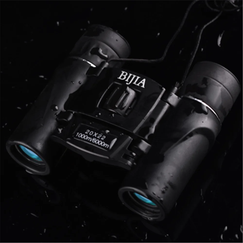 BIJIA 20x22 бинокль HD телескоп Подлинная Высокая ночного видения карманный неинфракрасный телескоп