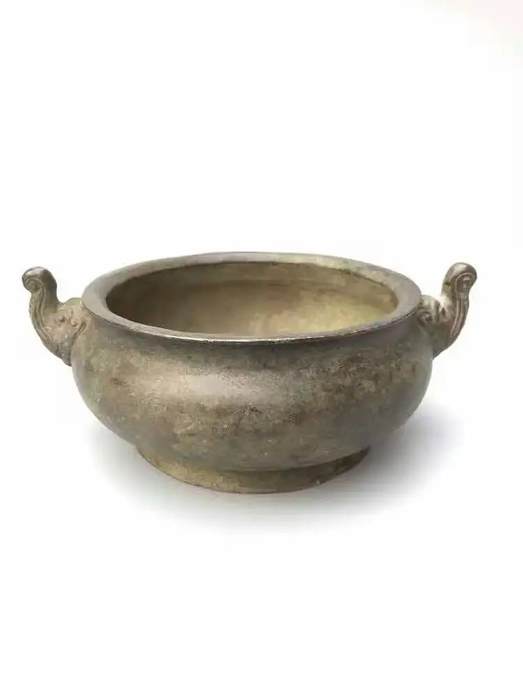

Family Chinese + old copper hand censer free shipping Christmas decorations