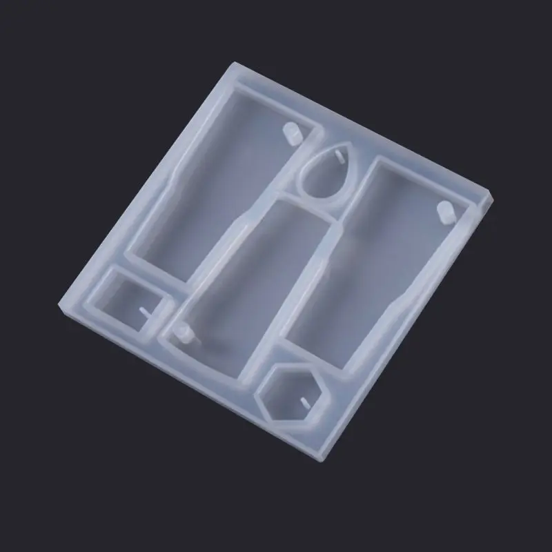 

Irregular Pendant Key Ring Silicone Mold DIY Crystal Epoxy Earrings Epoxy Molds Ornaments Making Accessory 634D