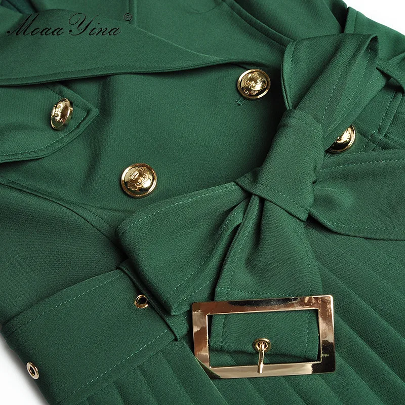 MoaaYina Fashion Designer dress Spring Autumn