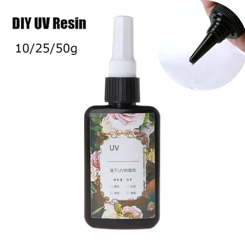 

10/25/50g Ultraviolet Curing DIY UV Resin for original Handmade Quick Drying Art Craft Jewelry Tools Making Decoration