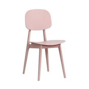

Contemporary And Contracted Household Plastic Stool Nordic Web Celebrity Ins Wind Girl Room Chair Bedroom Chair Back Of A Chair/