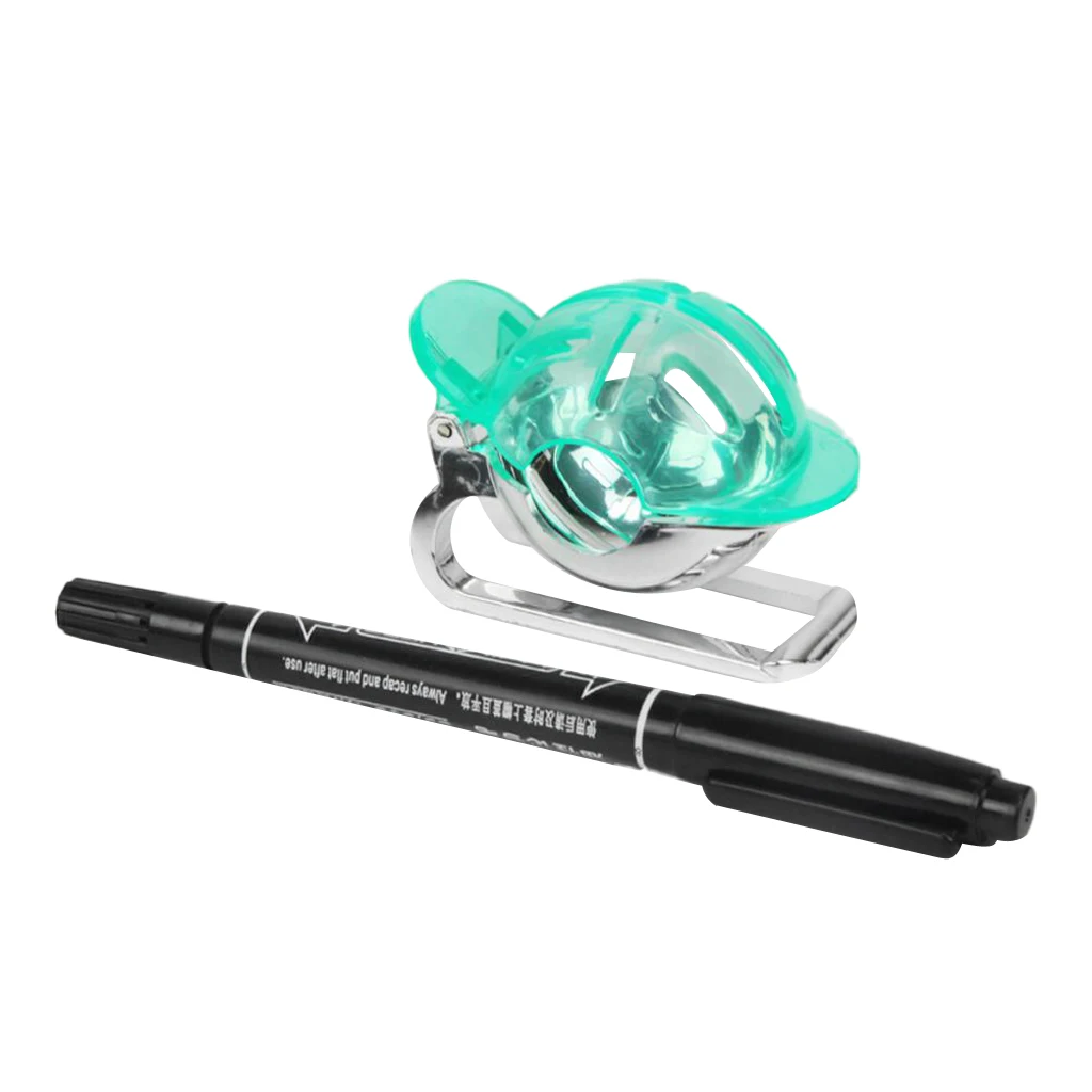 2 Pieces Golf Ball Liner Marker Line drawing Alignment Tool Putting Golf Training Accessories магниты шарики набор