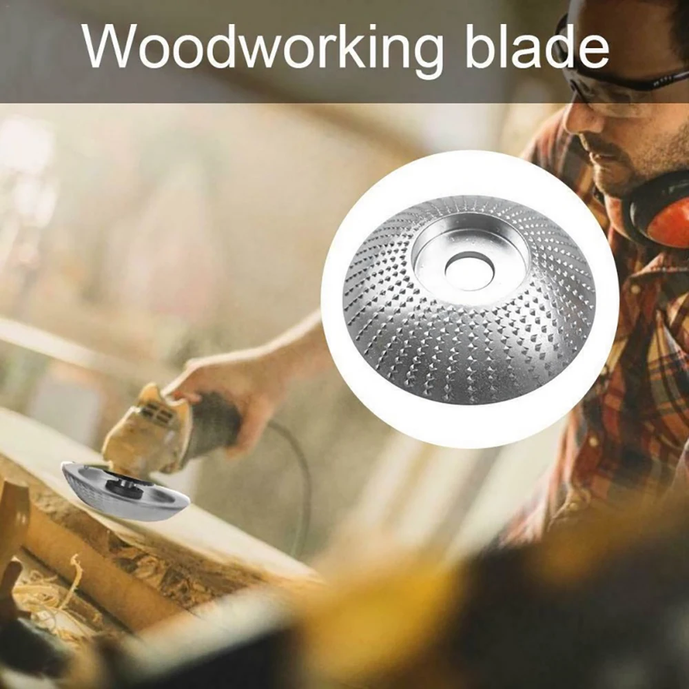 Шлифовальный круг для дерева, шлифовальный диск, шлифовальная резьба, вращающийся абразивный инструмент для углового покрытия из карбида вольфрама