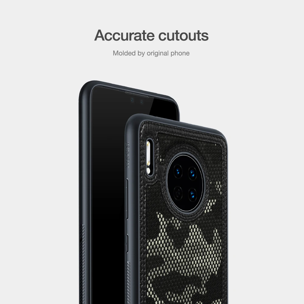 Чехол для huawei mate 30, камуфляжный чехол NILLKIN для huawei mate 30 Pro, Противоударная Нескользящая задняя крышка, чехол для телефона s
