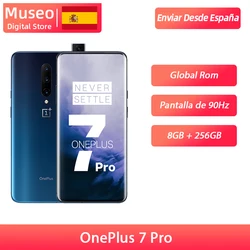 Смартфон OnePlus 7 Pro с глобальной прошивкой, 48 МП, Восьмиядерный процессор Snapdragon 855, 8 ГБ, 256 ГБ, 6,67 дюйма, 2K + жидкий AMOLED экран UFS 3,0 NFC
