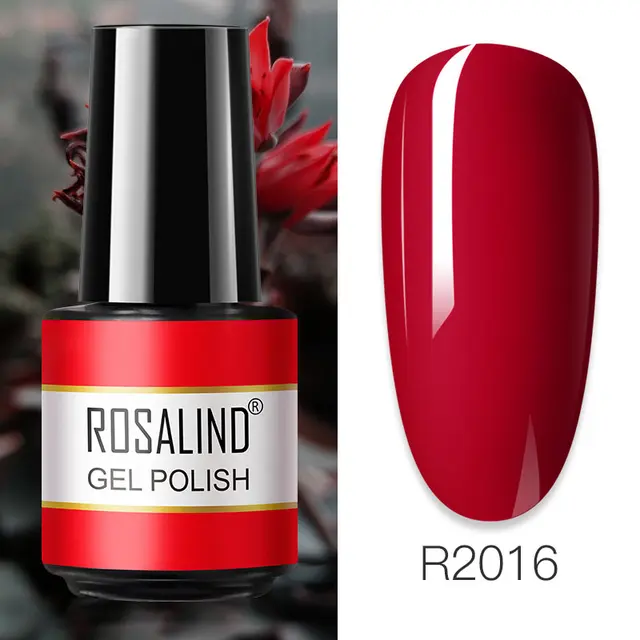 ROSALIND Primer Top Base Coat 7ML Gel Nail Polish For Manicure Long Lasting Nail Art Salon Gel Varnish UV LED Color Gel Polish RAR2016