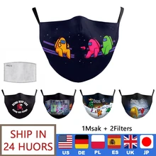 Adulto máscaras faciais respirável engraçado impressão criança máscara muffle adulto crianças pm2.5 máscaras lavável tecido reutilizável máscara à prova de poeira