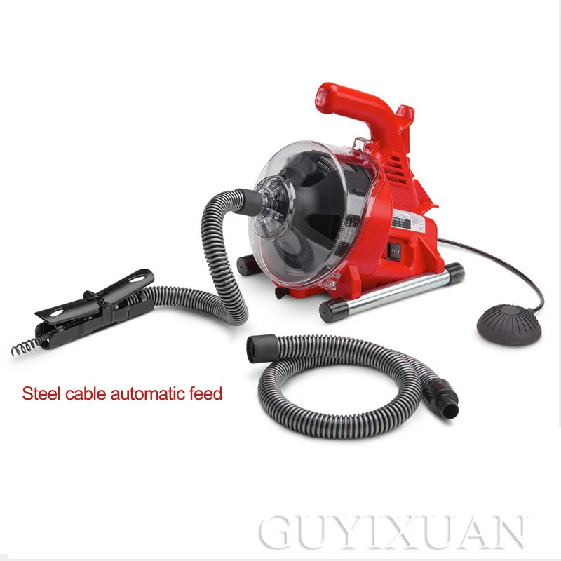 

Automatic pipe dredger Toilet sewer dredging machine Household kitchen electric pipe dredging machine