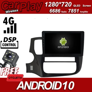 

Zinc Alloy Case Car Android 10 Player for Mitsubishi Outlander stereo Multimedia Wireless Carplay Bluetooth GPS Radio Head Unit