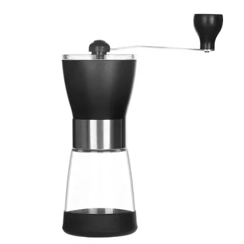 

Manual Coffee Grinder with Conical Ceramic Burr - Infinitely Adjustable Grind, Perfect for Home and Camping