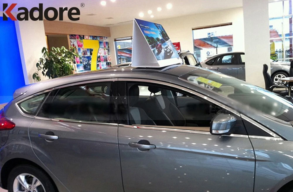Для Ford Focus Хэтчбек 2012 2013 2014 2015 нержавеющая сталь подоконник формовочная накладка