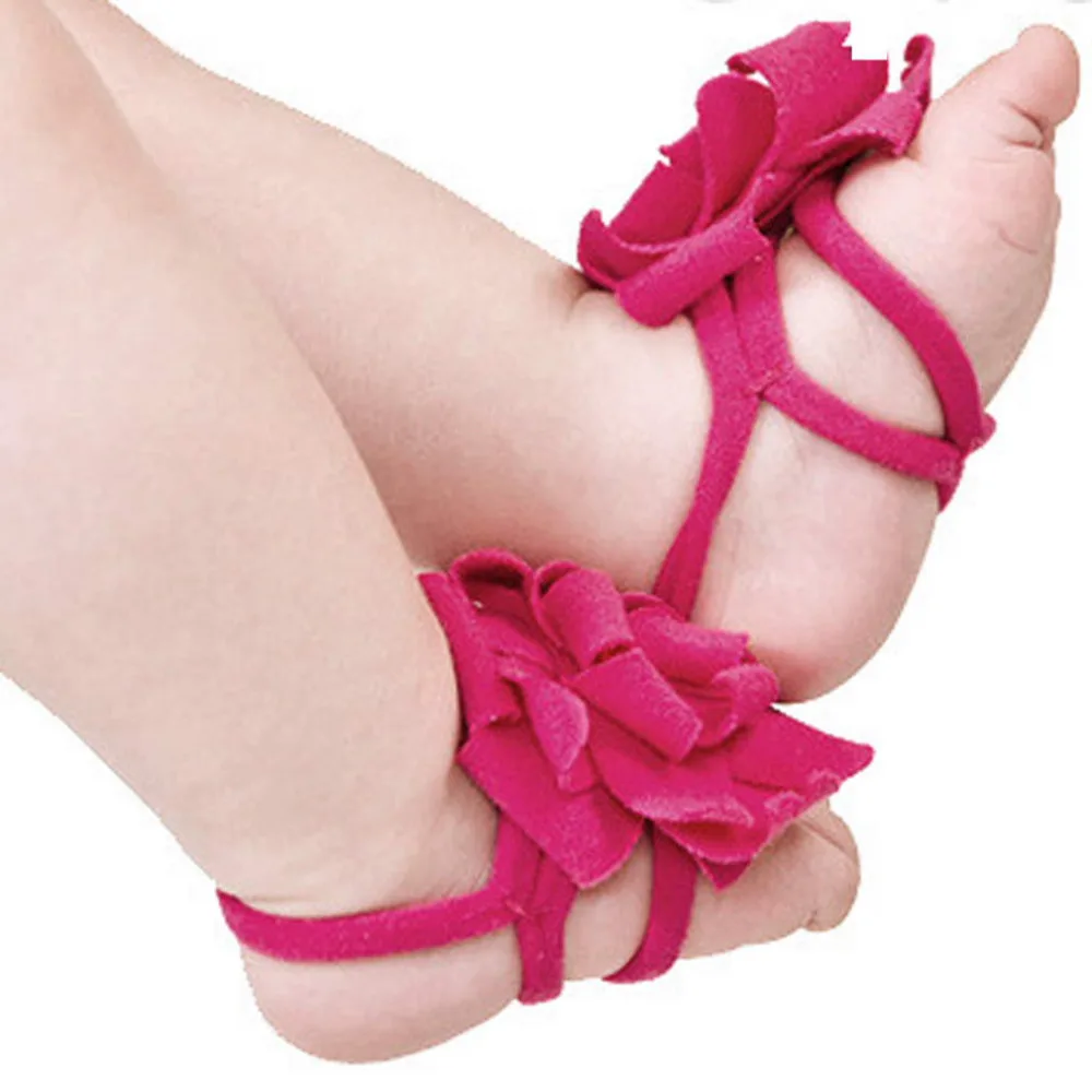 Baby Shoes Flower Design PreWalker Infant Socks Cotton Barefoot Sandals Sale | Женская одежда