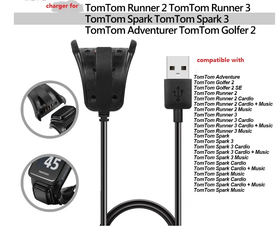 20 шт. кабель для зарядки Golfer Runner Spark2/3. Кабель для зарядки данных для Spark3