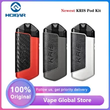 Комплект Hcigar KRIS Pod, аккумулятор 650 мА/ч и картридж 2 мл, набор для электронной сигареты, стручок, система Vs Vinci X/Drag nano/Air plus