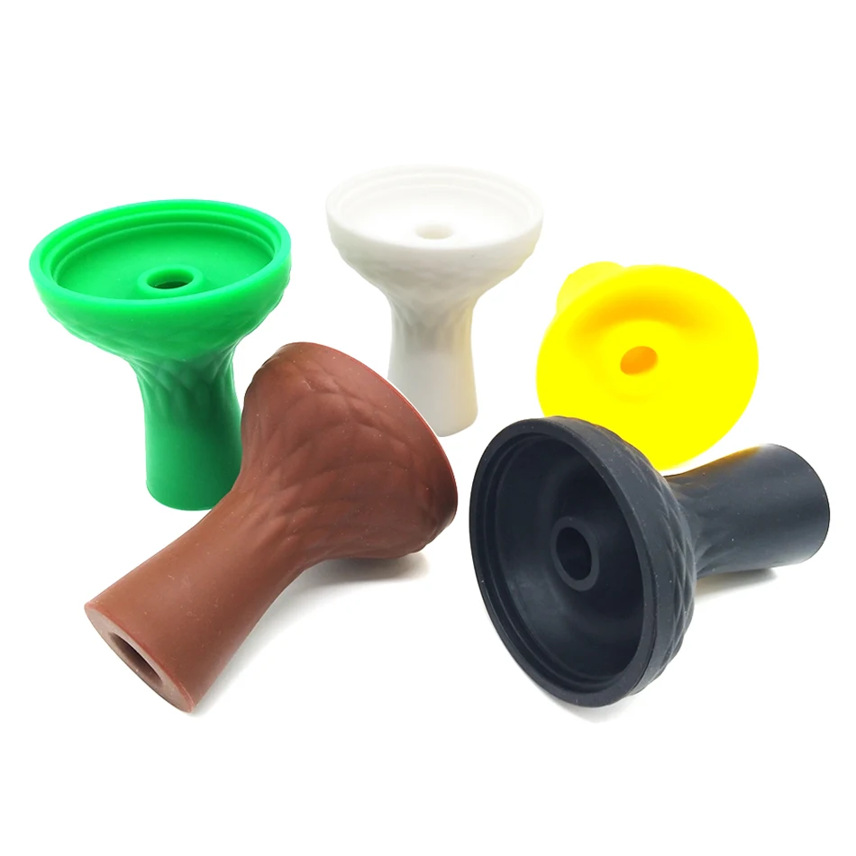 Large 1 Hole Silicone Hookah Bowl shisha Chicha Nargile Accessories OEM hookah accessories silicone bowls