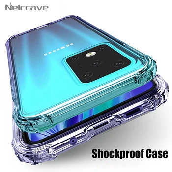 

100Pcs Airbag Shockproof Case For Samsung Galaxy A01 A11 A21 A31 A41 A51 A71 A10 A20 A30 A40 A50 A60 A70 A80 Transparent Cover