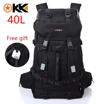 

Men Oxford Waterproof 40L Travel Backpack Durable Multifunction Large Capacity 15.6 inch Laptop Mochila Luggage Bag Women