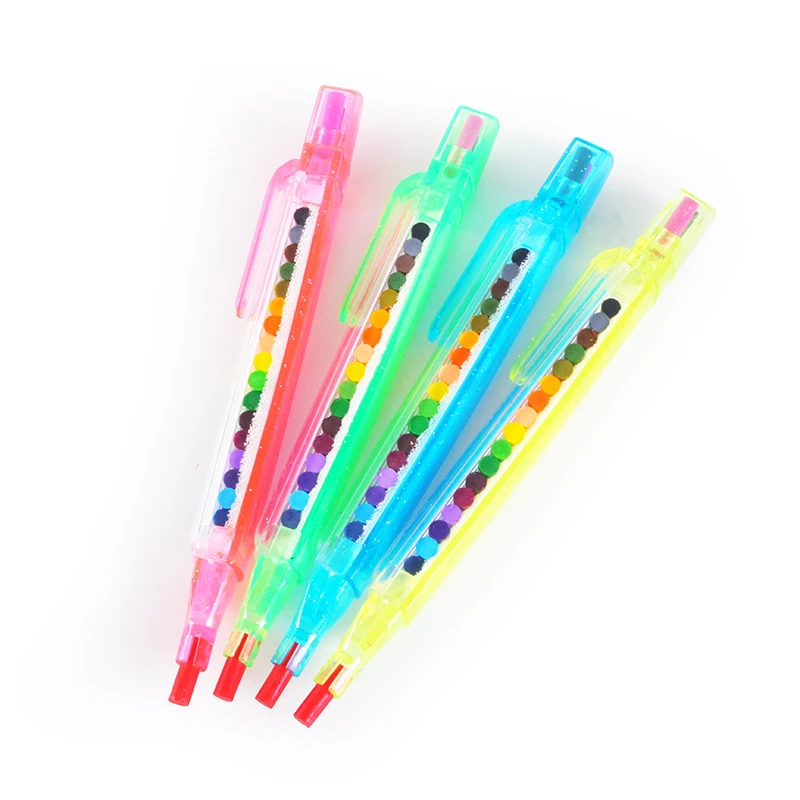 Colored Crayons Color Pencils 1 Pcs 20 Colors For Kids Drawing Gift School Stationery