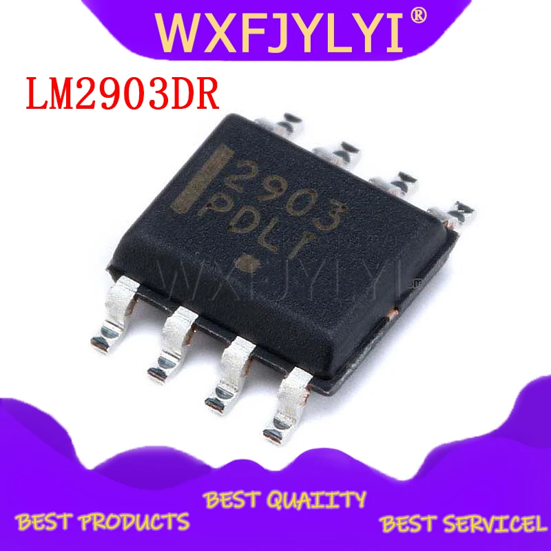 10 шт. LM2903DR SOP8 LM2903 SOP LM2903DR2G SMD новый и оригинальный IC | Электронные компоненты