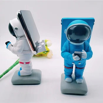 

Mobile Smart Phones Holder Support Desk Decor for iPhone XiaoMi Huawei Samsung Classic Astronaut Spaceman Mobile Phone Bracket