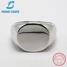 Серебро 925 ювелирные изделия мужские кольца мужские аксессуары растение серебро хип-хоп Высокое качество
