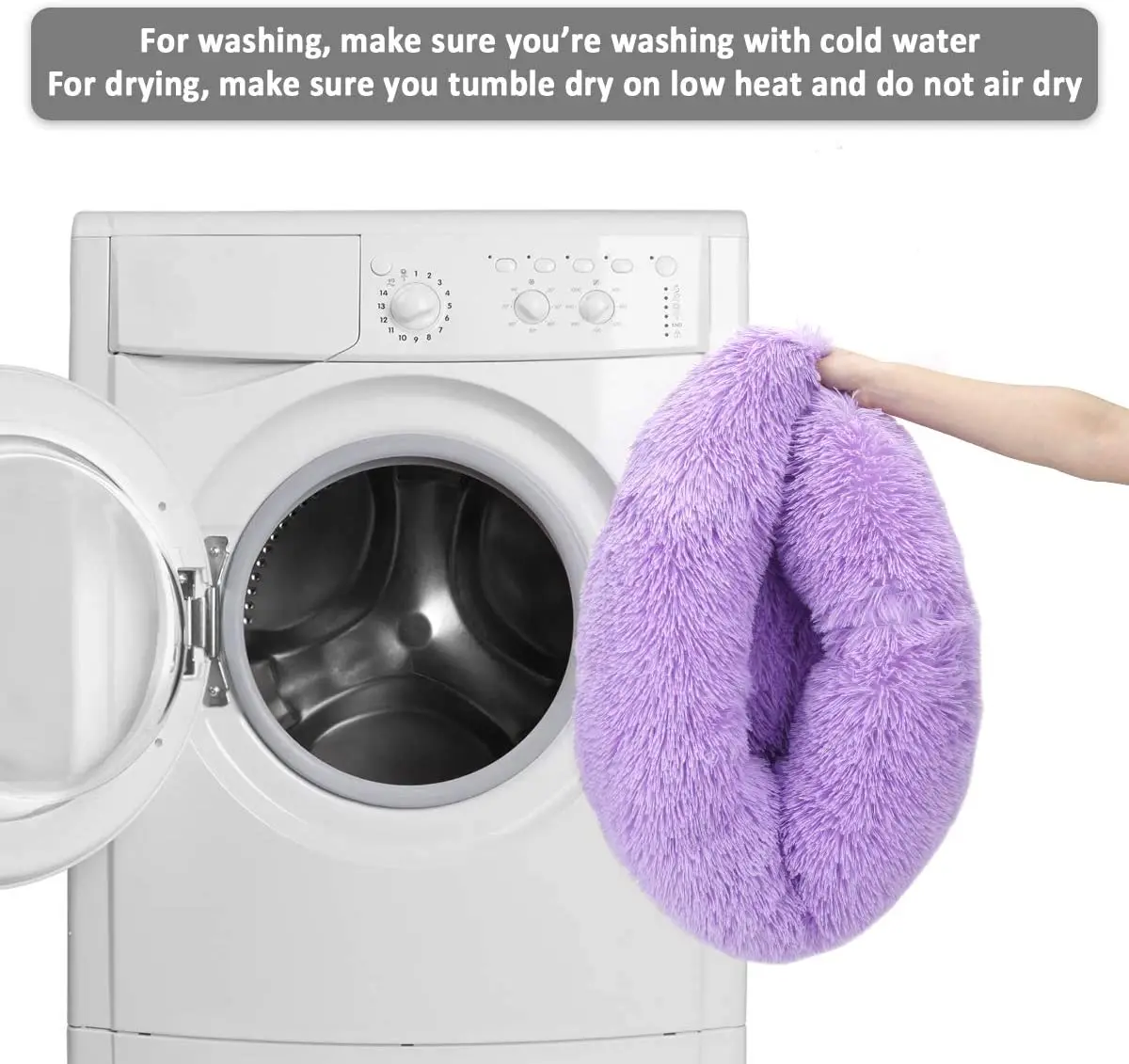 Long Plush Super Soft Dog Bed Pet Kennel Round Sleeping Bag Lounger Cat House Winter Warm Sofa Basket for Small Medium Large Dog Long Plush Super Soft Dog Bed Pet Kennel Round Sleeping Bag Lounger Cat House Winter Warm Sofa Basket for Small Medium Large Dog
