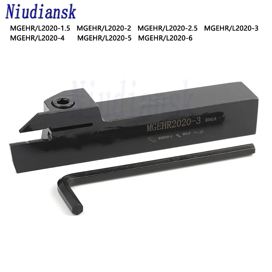 

MGEHR2020 MGEHL2020 External Grooving Turning Tool Holder 1.5mm 2mm 2.5mm 3mm 4mm 5mm 6mm CNC Lathe Turning Cutter Tools