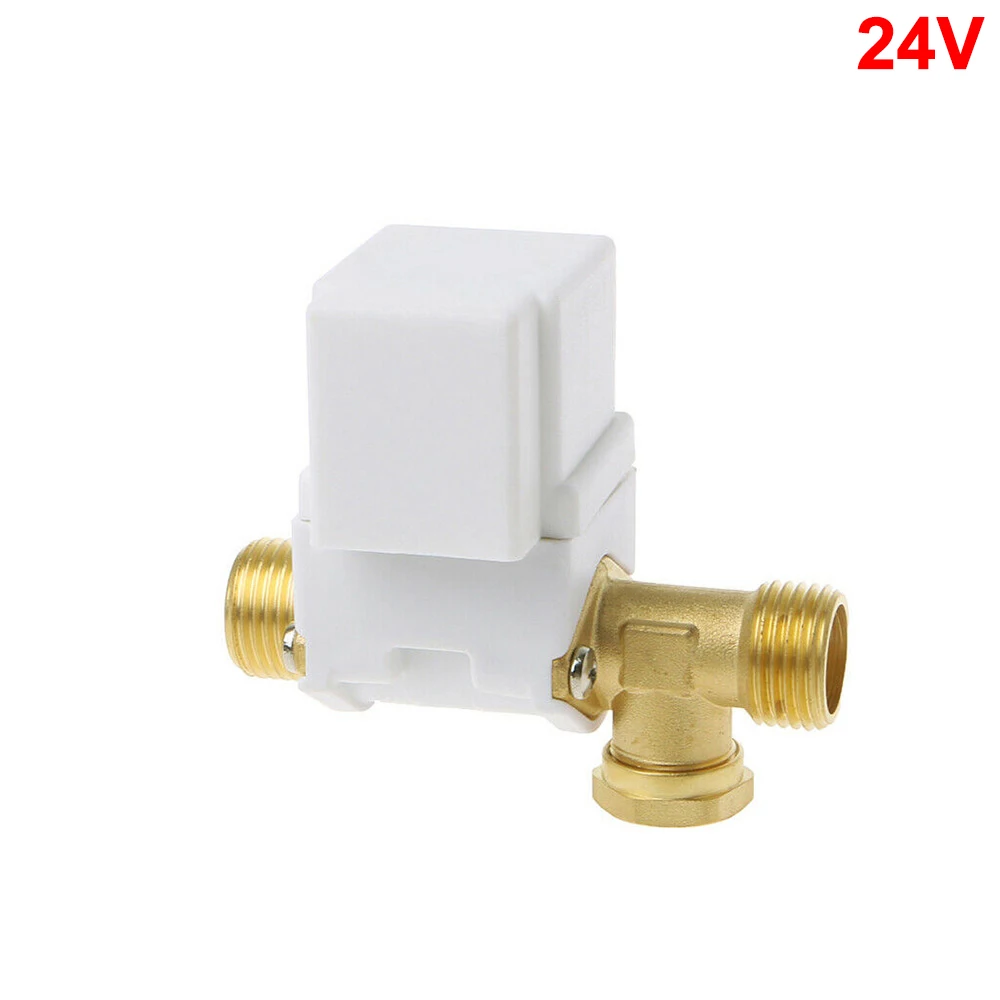 DC24V/AC220V обратный клапан воды электромагнитный клапан 1/2 дюйма Магнитный N/C воздухозаборное отверстие реле протока воды клапан регулирования давления