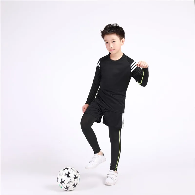 HOWE AO, спортивная одежда, костюм для бега, детская одежда для бега, одежда для фитнеса, колготки для спортзала, для мужчин, для мальчиков, тренировочная спортивная одежда, компрессионные комплекты одежды