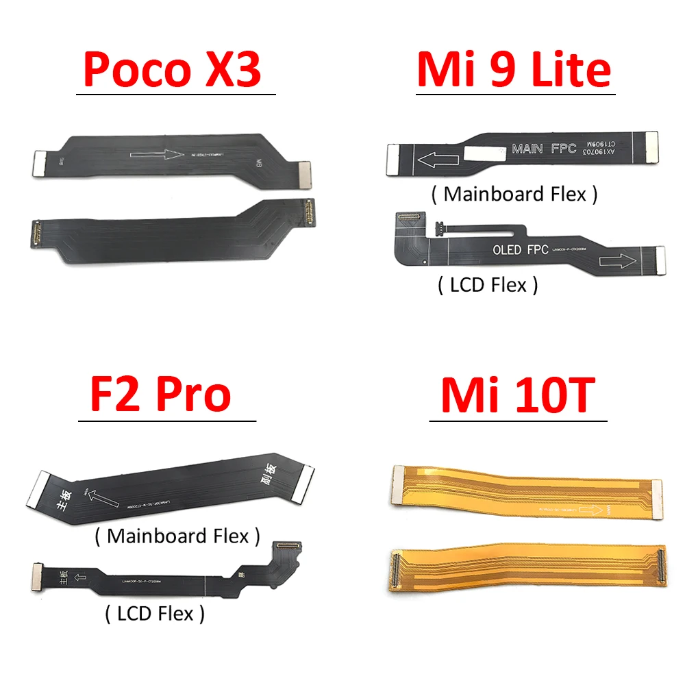 Новинка для Xiaomi Mi Poco X3 NFC F3 F2 Pro 10T 9 10 11 Lite материнская плата с ЖК-дисплеем разъем