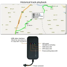 GT02A 4 Диапазонный автомобильный gps трекер GT02A Google ссылка GSM/SMS/GPRS в режиме реального времени отслеживающее БП