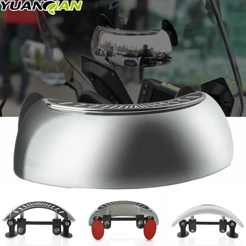 

Motorcycle Windscreen Rear View Mirror 180 Ultra Wide Angle Central Rearview Mirror for BMW Triumph Yamaha KTM HONDA Suzuki