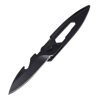 

Professional EDC Gear Creative Multi Tool Folding Key Chain Pendant Bottle Opener Mini Size Knife Tools