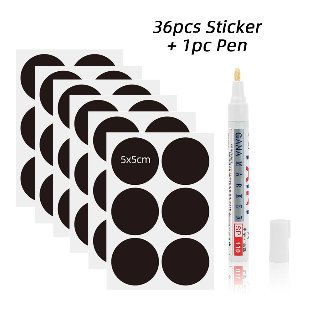

36pcs Kitchen Spices Stickers Jar Labels Waterproof Organizer Storage Bottles Jars Stickers Spice Label Sticker Chalkboard Tags