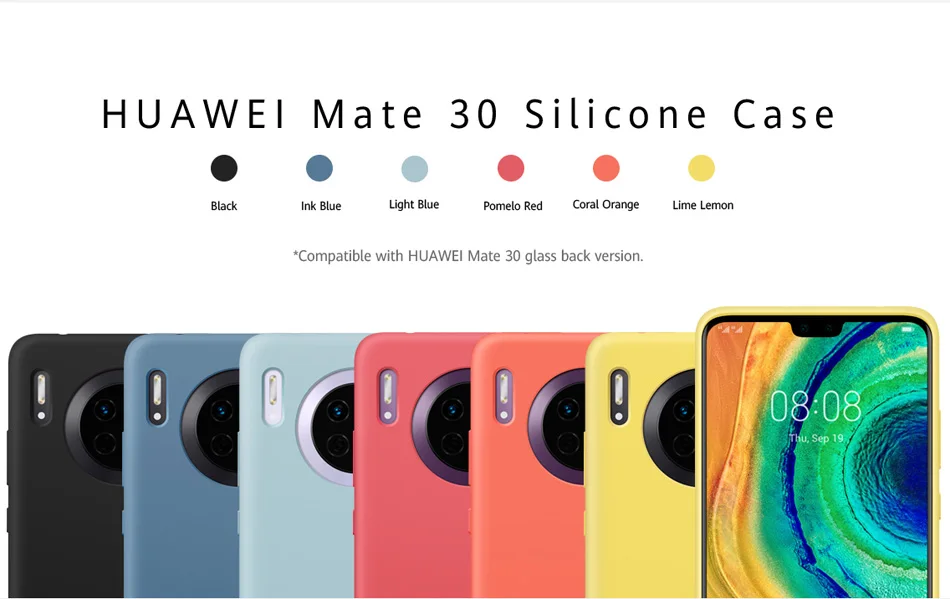 Тема для путешествий от huawei mate 30 Pro 5G чехол оригинальная официальная коробка mate 30 Pro силиконовый кожаный чехол LIO-N29/TAS-L09